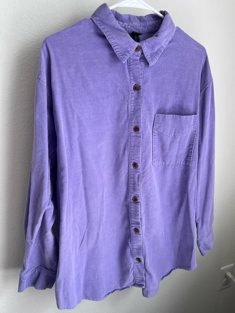 wild fable Lavender Corduroy Button-Down Shirt